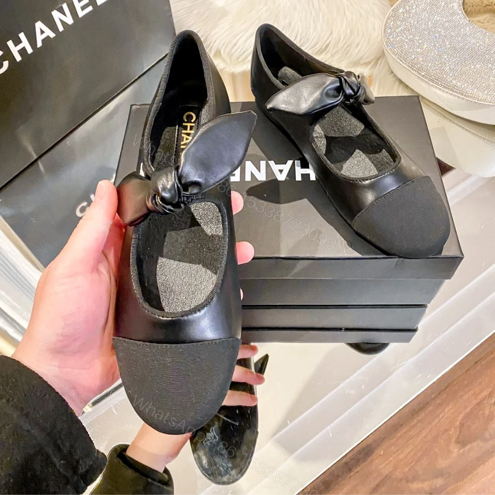 View 7 of CHANEL MARY JANES SHOES ALL BLACK