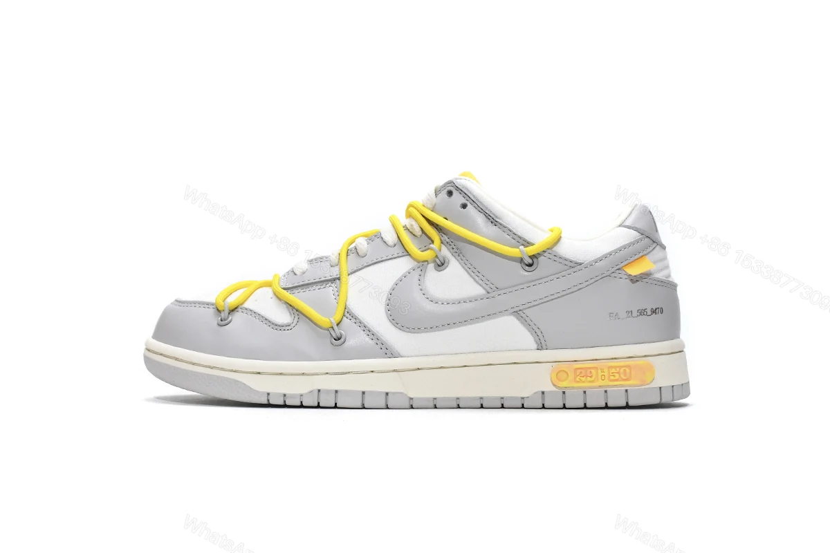 View 9 of OFF WHITE x Nike Dunk SB Low The 50 NO.29 DM1602-103