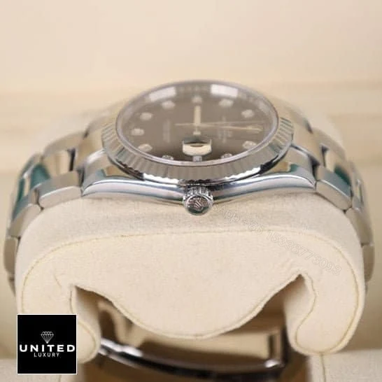 View 10 of Rolex Datejust Diamond Black Replica