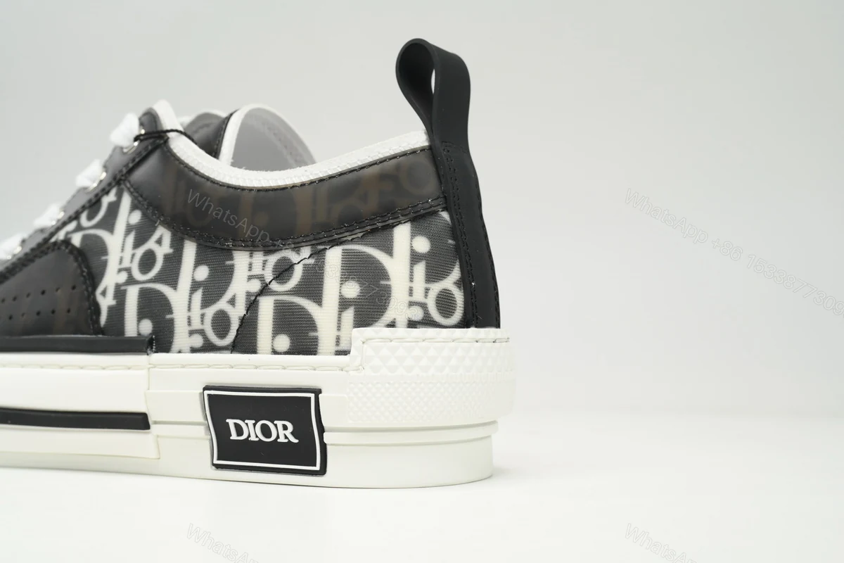 View 8 of Dior B23 HT Oblique Transparency Low Bang Black and White