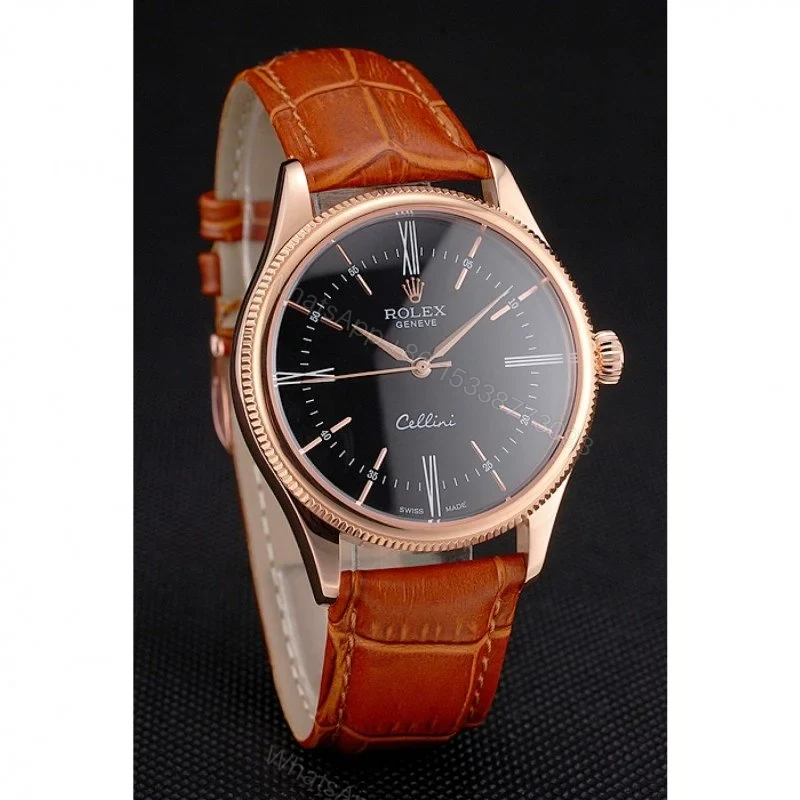 View 3 of Superclone Rolex Cellini Black Dial REP016794