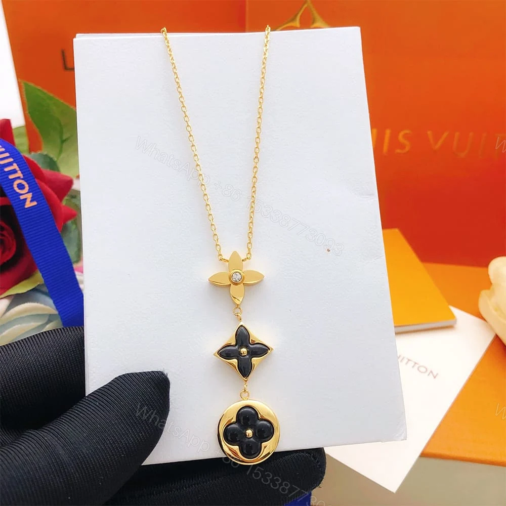 View 2 of LV Color Blossom Lariat Necklace