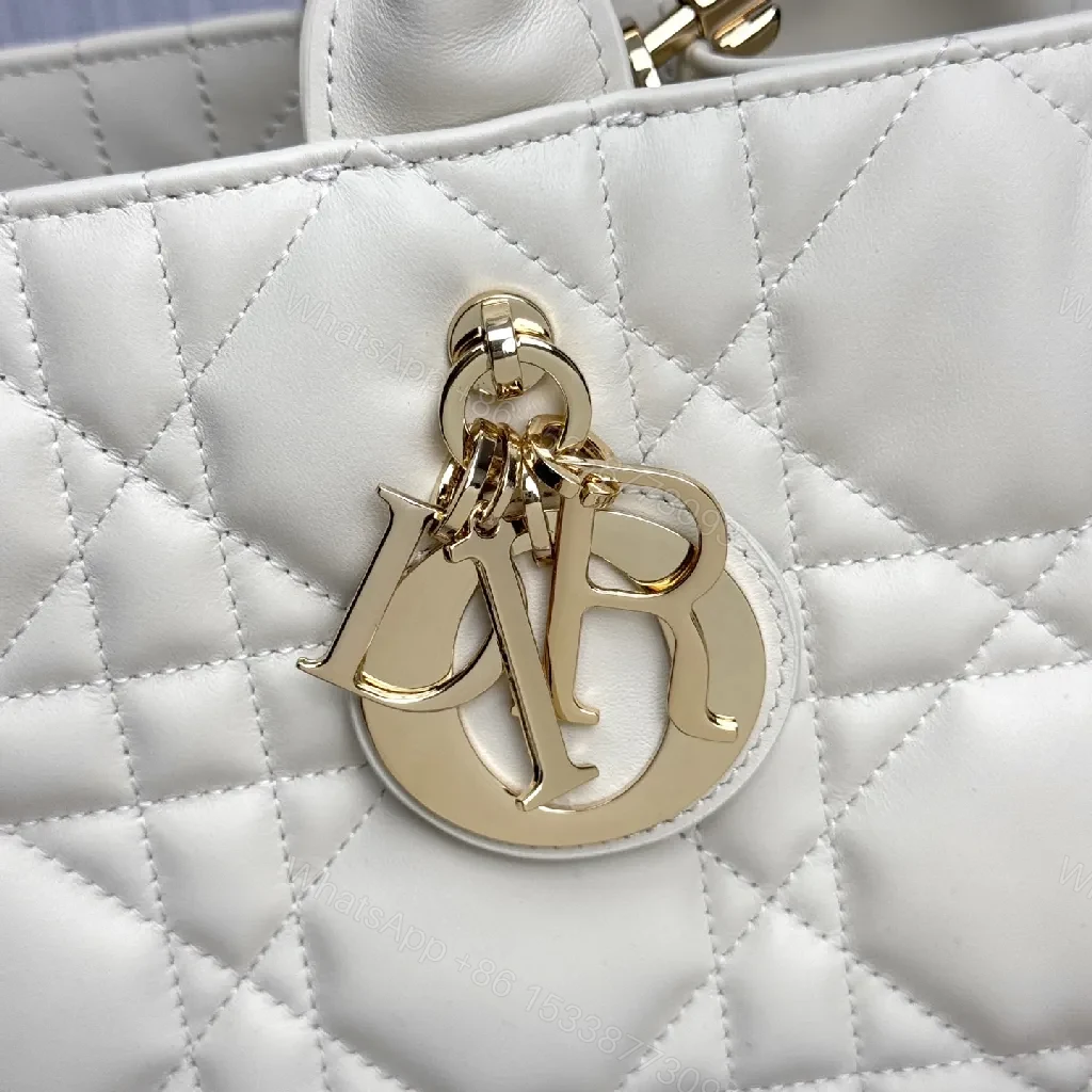 View 9 of Quilted Tote: Structured Luxe, Iconic Charms, Everyday Elegance