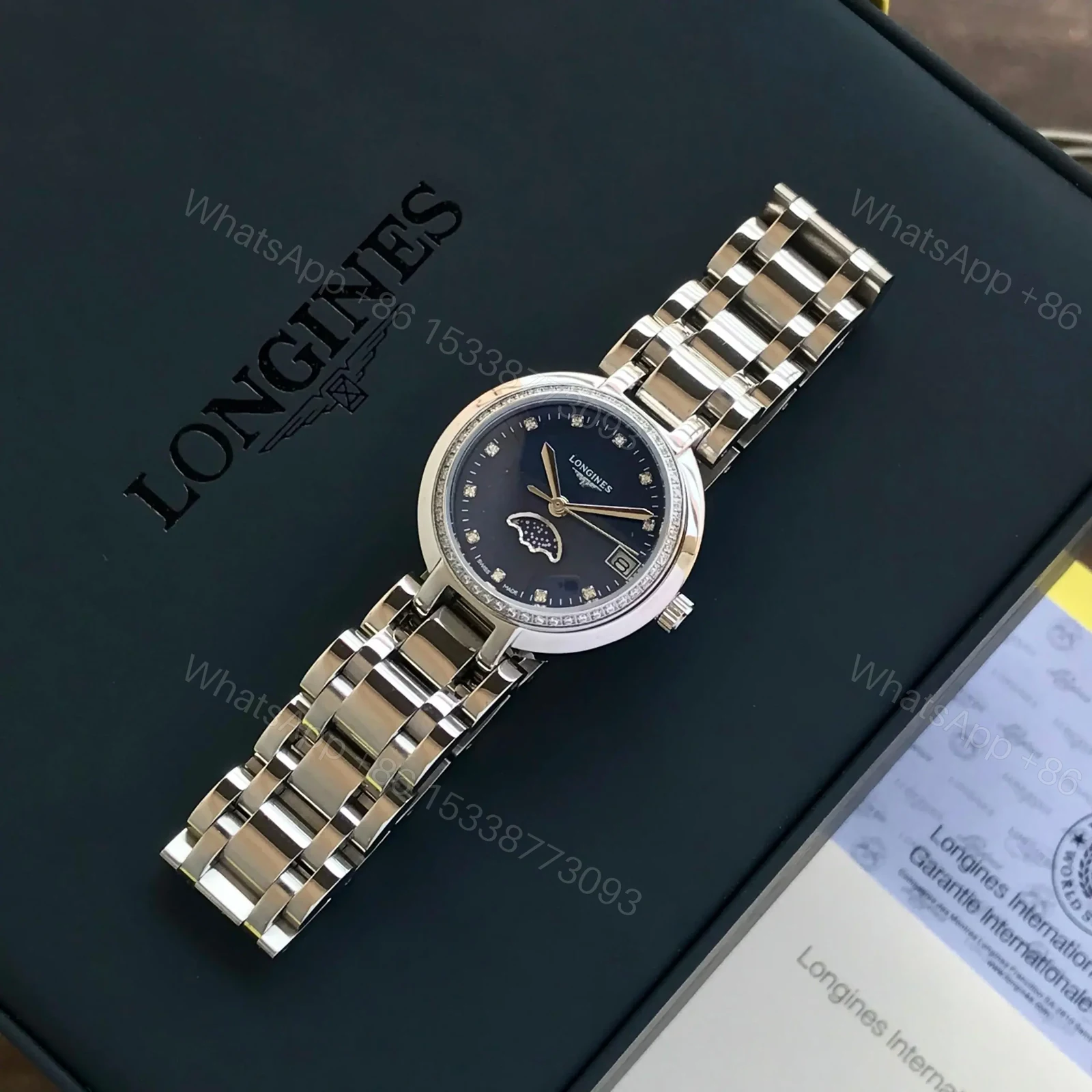 View 2 of Longines For Women’s Model:: Primaluna Features Following