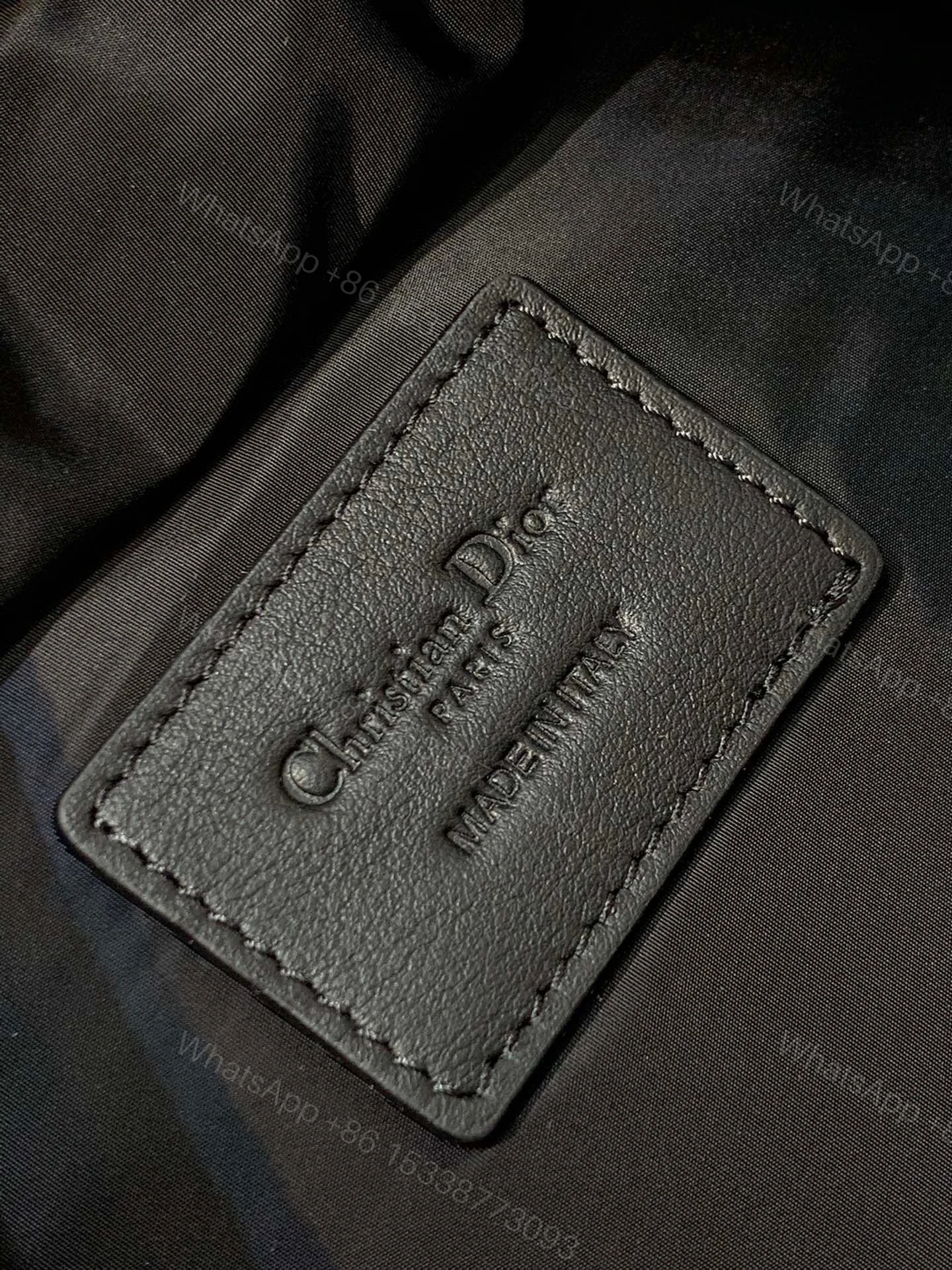 View 7 of Christian Dior Super Backpack Canvas Embroidered Pattern 42x33x15cm