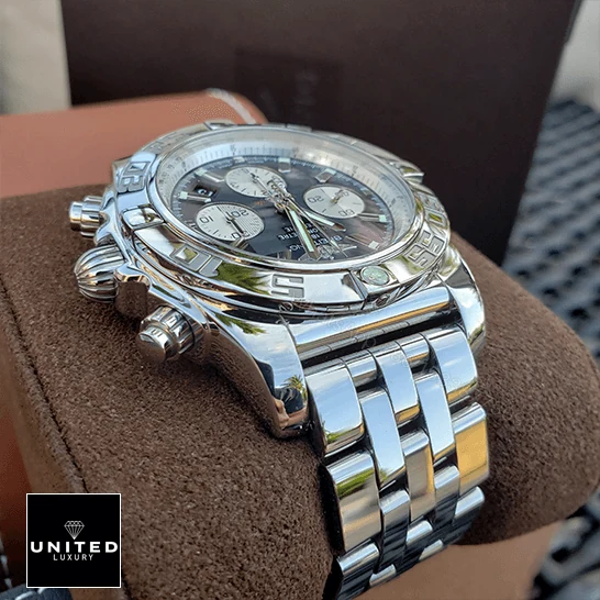 View 8 of Breitling Chronomat 44 Black Replica