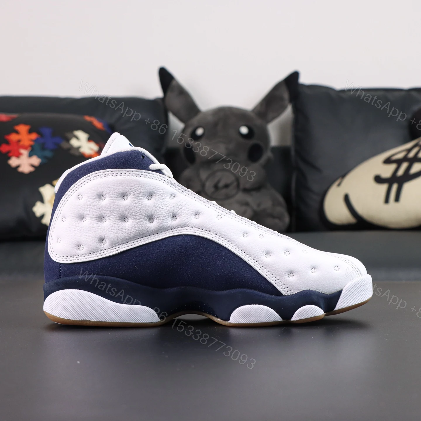 View 2 of Air Jordan 13 Retro Midnight Navy Reps