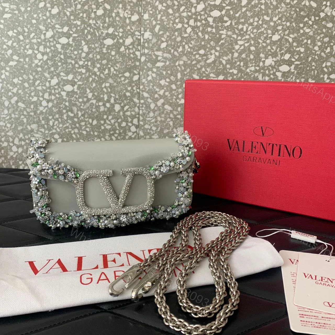 VALENTINO Loco Leather Shoulder Bag — view 1