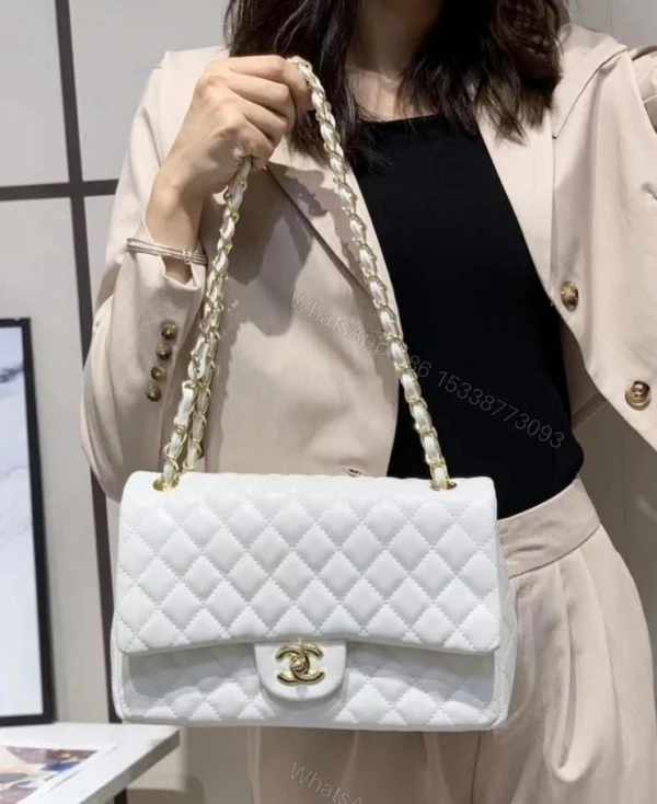 View 7 of FIRST COPY CHANEL PARIS LAMBSKIN SHOULDER BAG