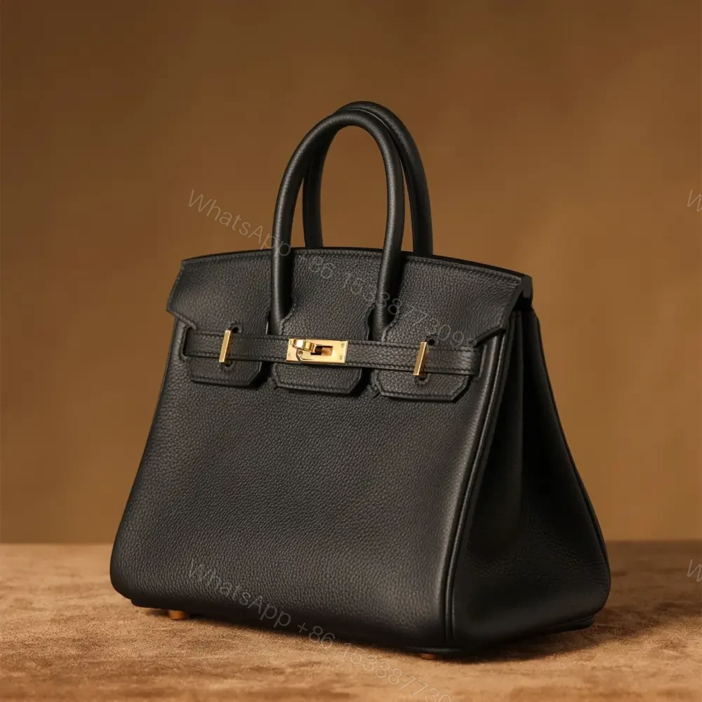 View 7 of 高仿Hermes*Birkin25黑色金扣免檢版