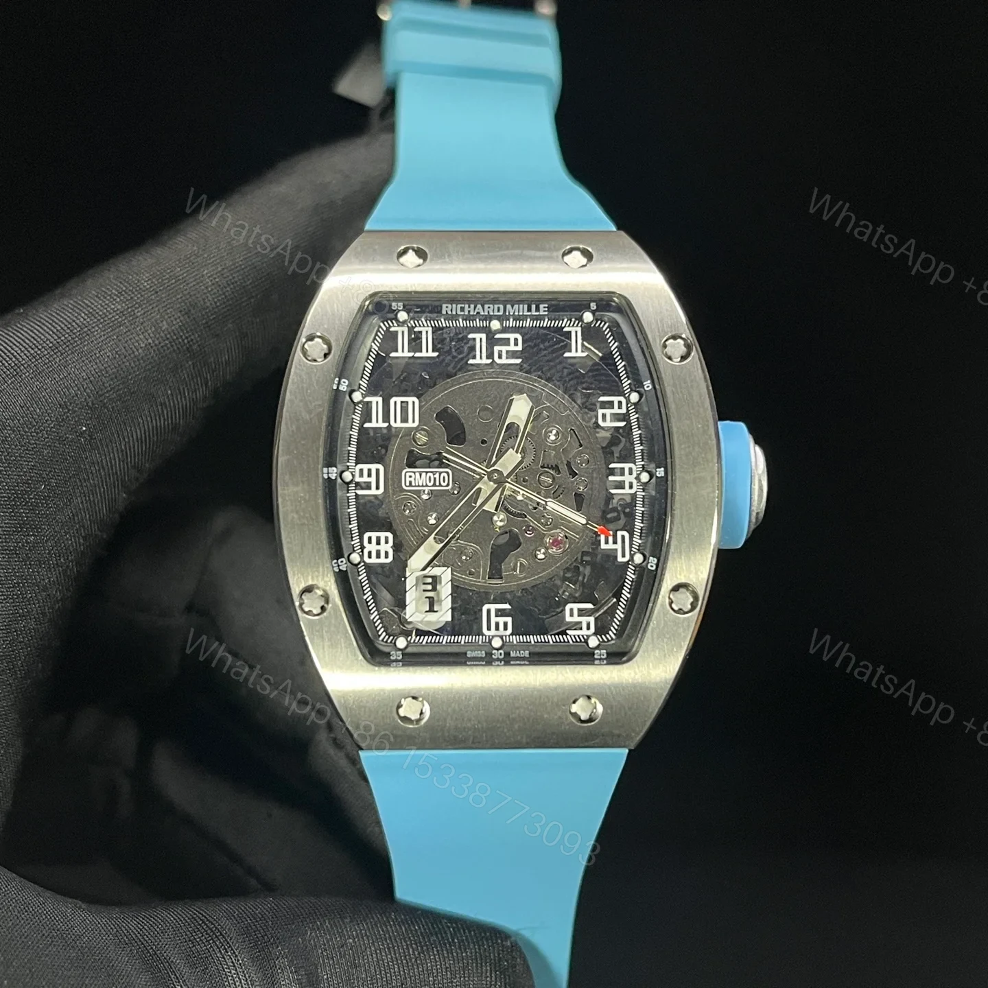 Richard Mille RM010 Inspired Skeleton Automatic Watch RM010-SK-316L-2026 — view 1