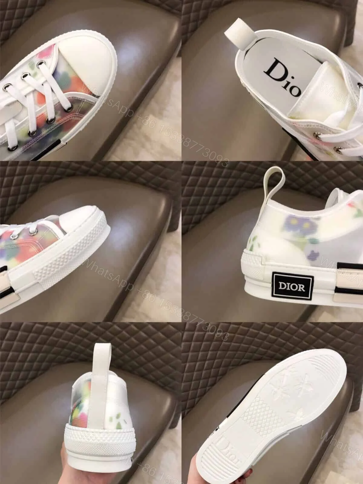 View 3 of DIOR FLOWERS TECHNICAL CANVAS
