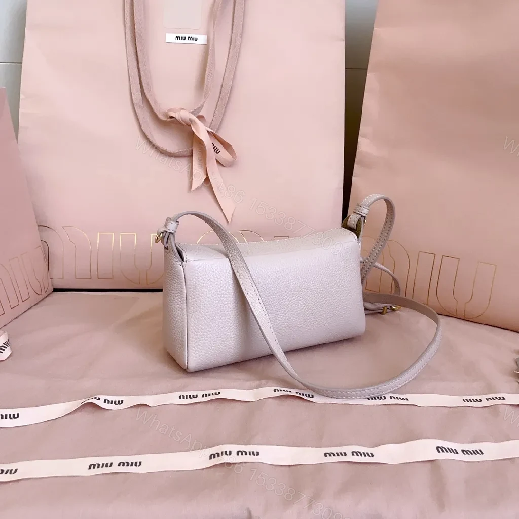 View 4 of Chic Pebbled Leather Crossbody – Subtle Texture, All-Day Versatility