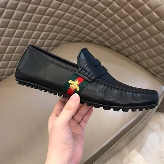 View 2 of GUCCI BEE WEB DRIVING SHOES – LDG003