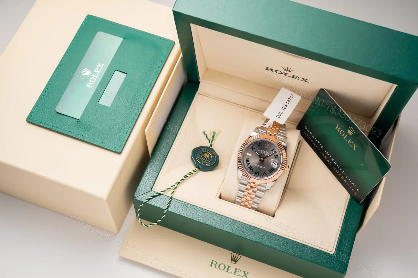 View 3 of Rolex Datejust Slate Roman Dial 126331-0016 41 mm
