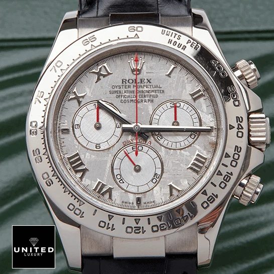 View 11 of Rolex Daytona 116519 White Roman Dial Replica