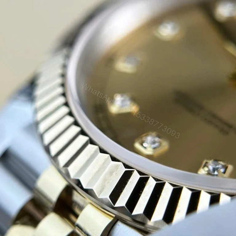 View 4 of Datejust 41mm Gold Wrapped Super Clone Champagne Dial