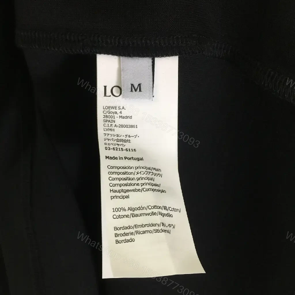 View 3 of Bold Logo Graphic Tee - Premium Cotton-Blend Black T-Shirt