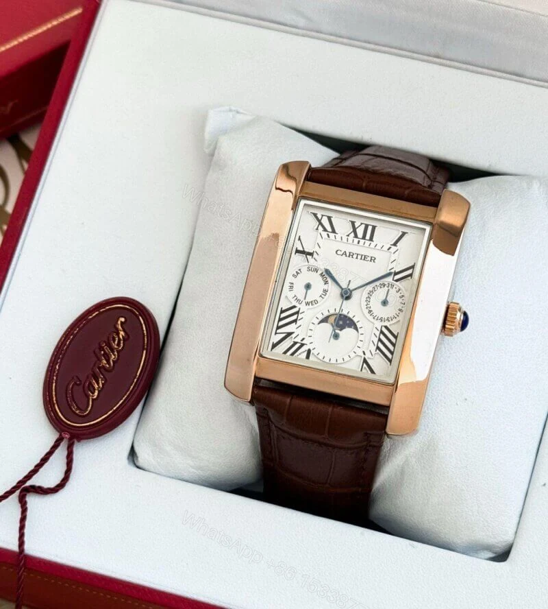 Cartier Chronograph White Dial 42mm Quartz — view 1