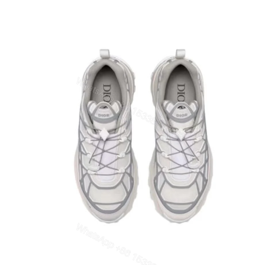 View 4 of Dior B31 Runner White Grey 3SN297ZUV_H060