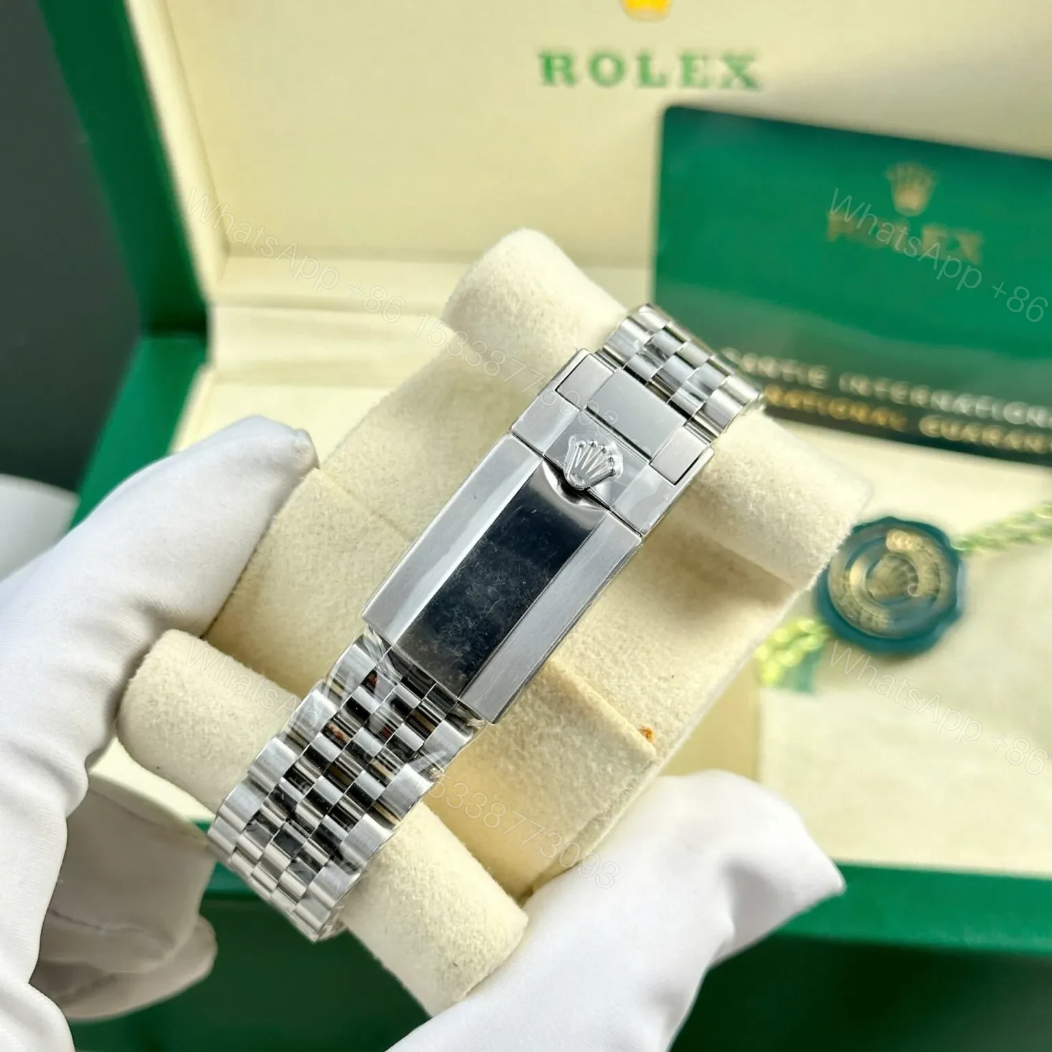 View 9 of Superclone Rolex GMT-Master II Black Dial 126710BLNR “Batgirl”