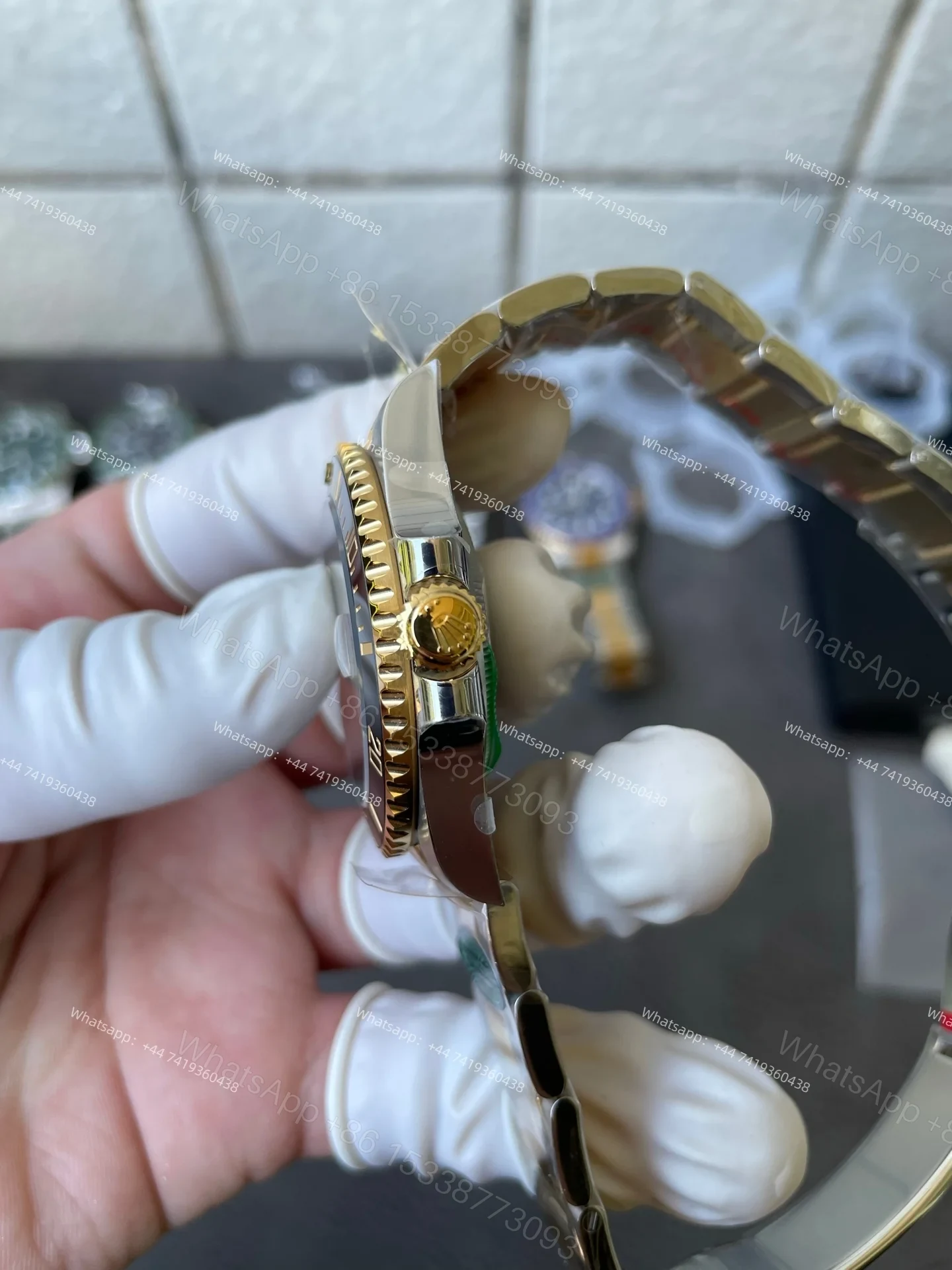 View 10 of Rolex Super Clone Watches 1:1 Submariner 126613LN Black Weighted Edition