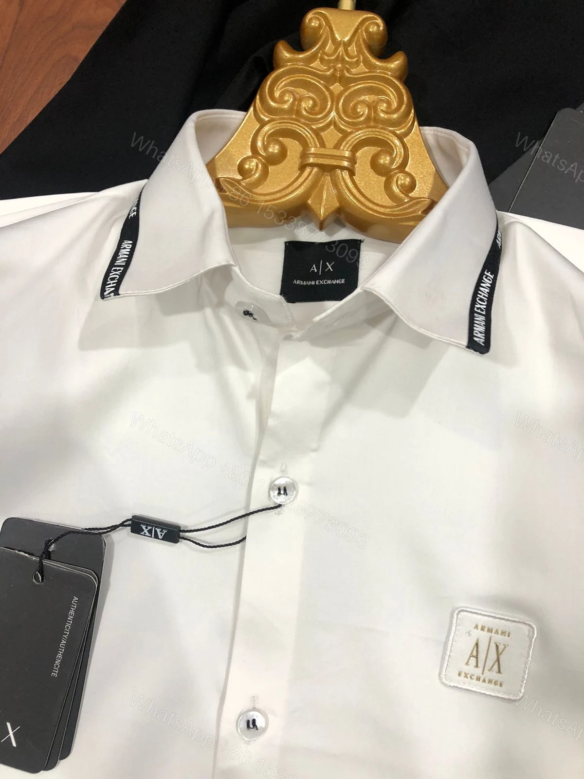 View 7 of First Copy Armani Exchange Cotton Shirt