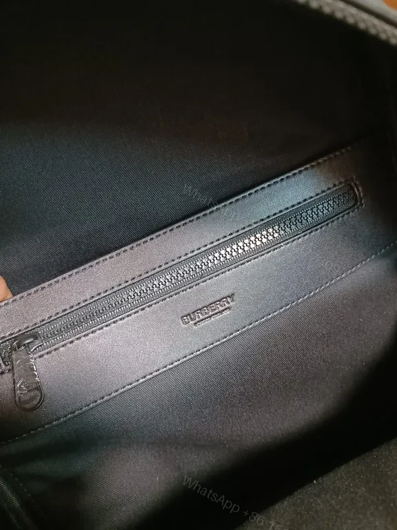 View 7 of Patterned Burberry Backpack: Elegant, Durable Everyday Carry