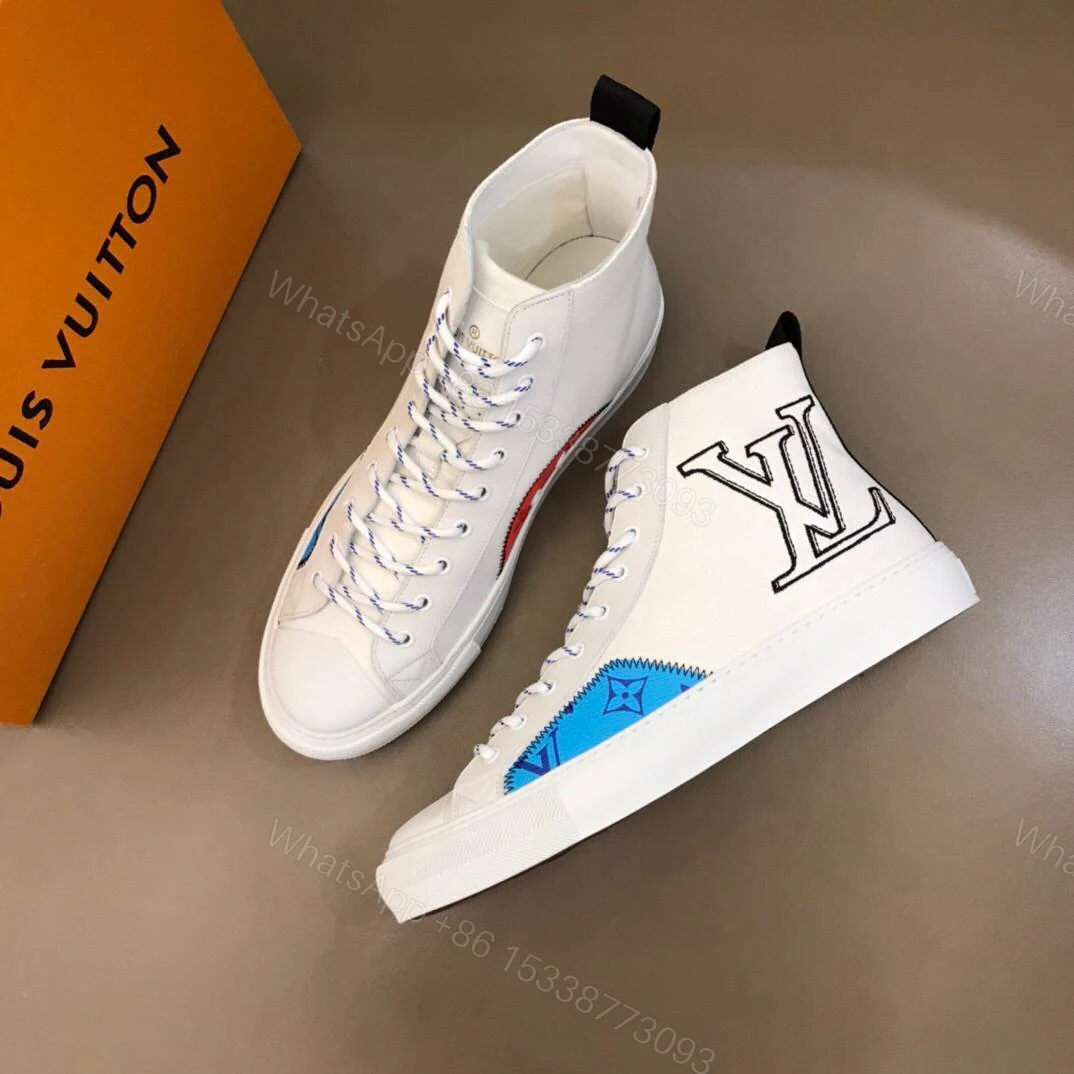 View 8 of LOUIS VUITTON TATTOO HIGH TOP WHITE SNEAKER – LV76