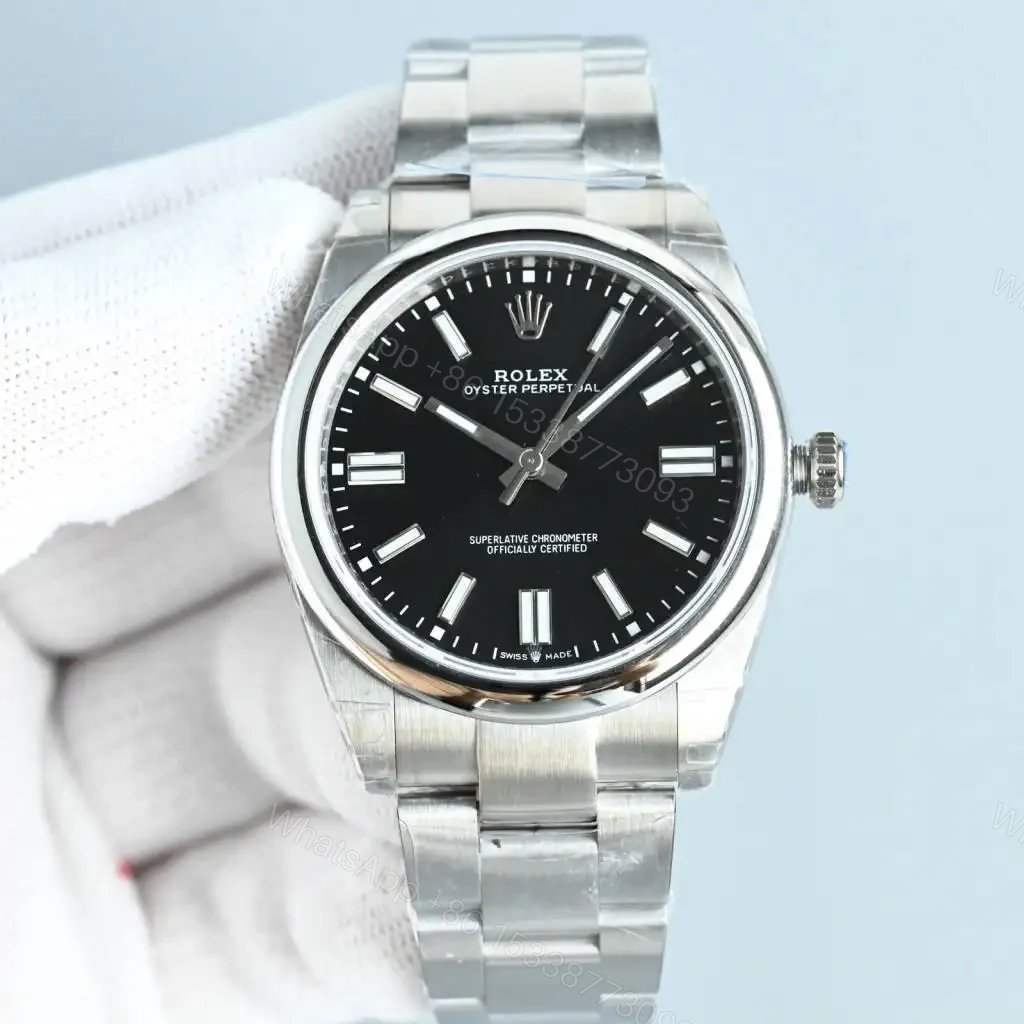 Rolex Oyster Perpetual 41mm Black Dial (124300-0002) — view 1