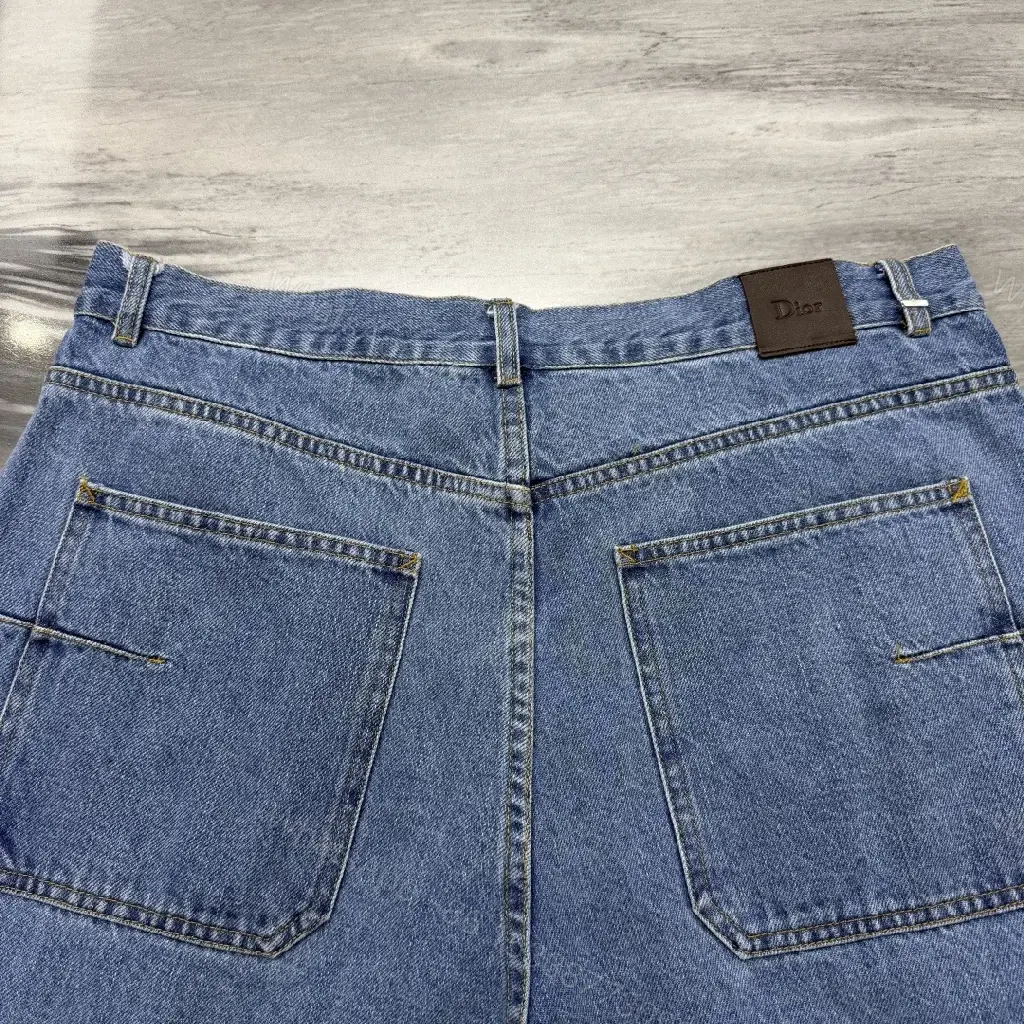 View 10 of Denim Cargo Relaxed Fit: Premium Utility Pants