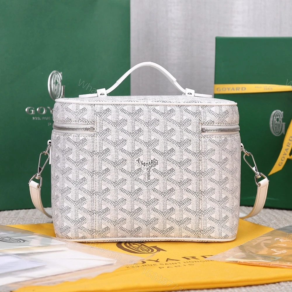 View 2 of 高仿Goyard*Muse系列MUSEVA6單價盒子包白色免檢版