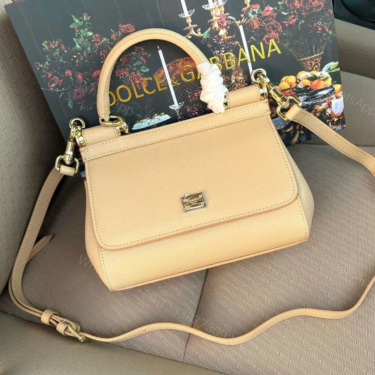Design White Sicily Small Handbag – Dubai Fashion LUX — view 1