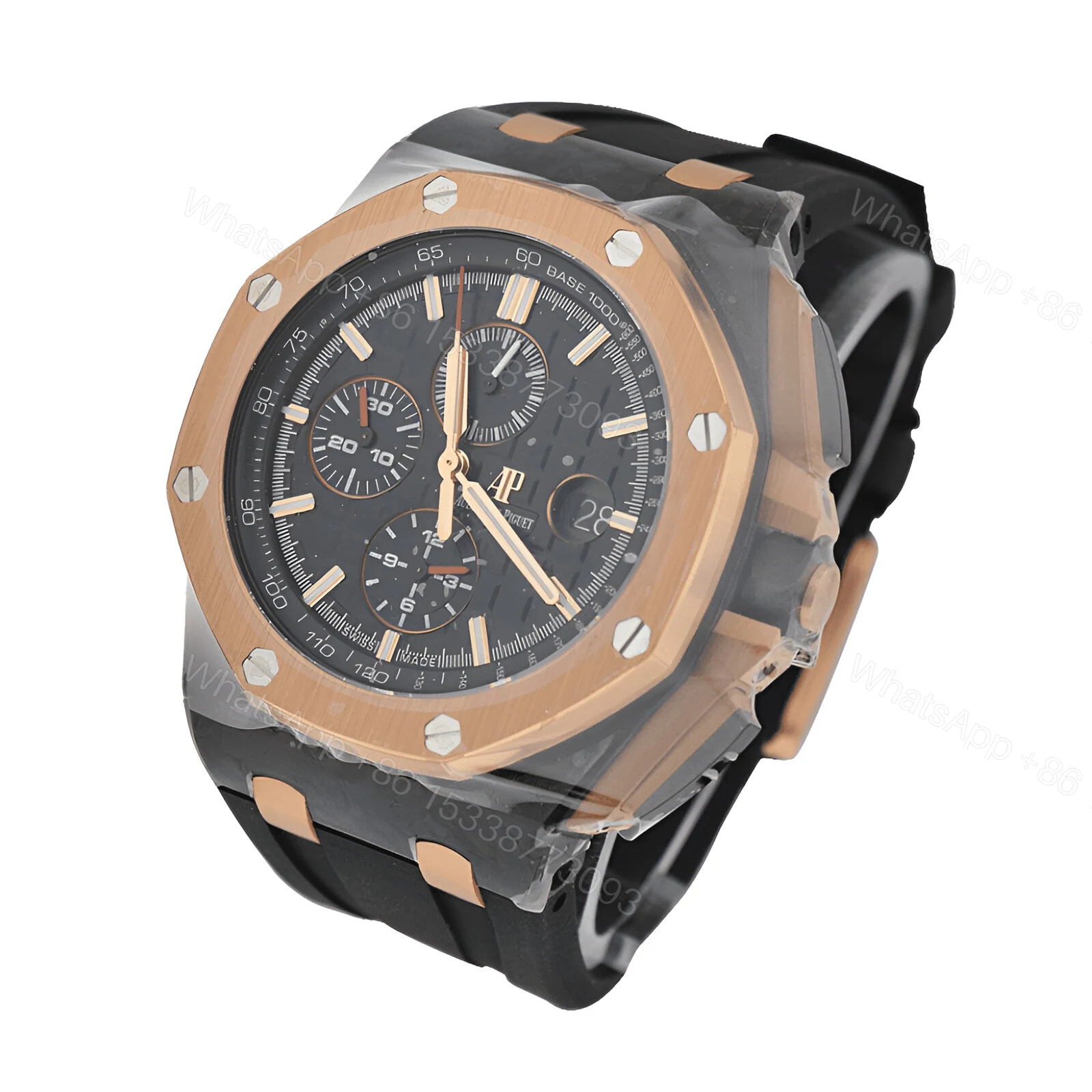 View 2 of Audemars Piguet Royal Oak Offshore 26406FR.00.002CA.01 Replica