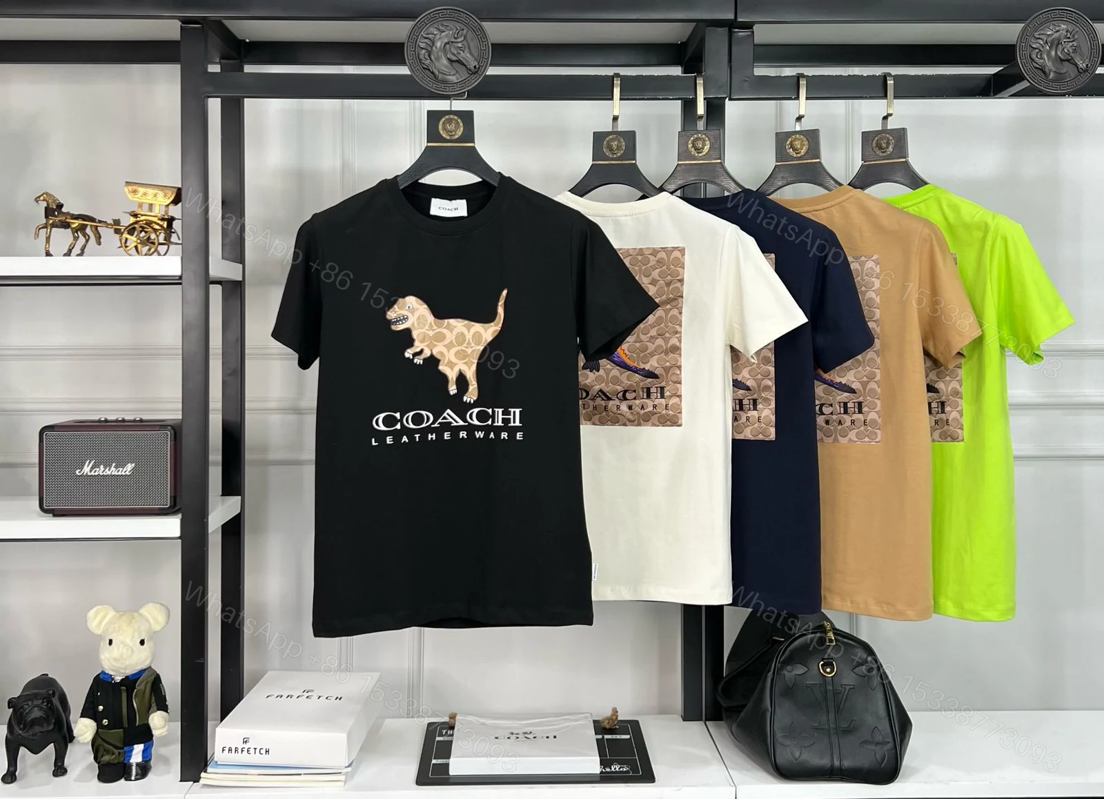FIRST COPY COACH ROUND NECK T-SHIRT — view 1