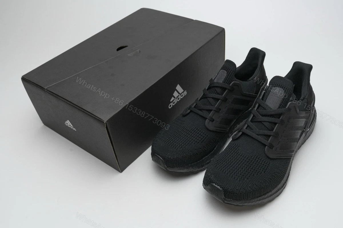 Adidas Ultra Boost 20 Triple Black EG0691 — view 2