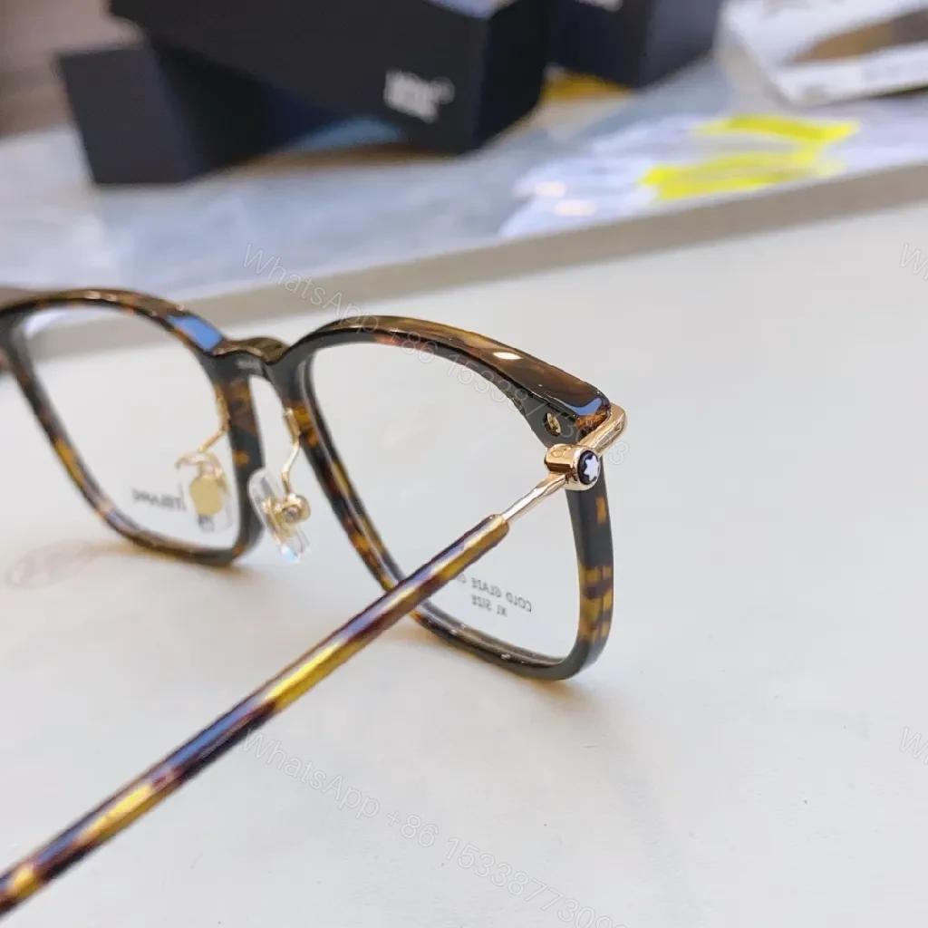 View 7 of Bold Black Acetate Frame - Modern Luxury Eyewear with All-Day Comfort