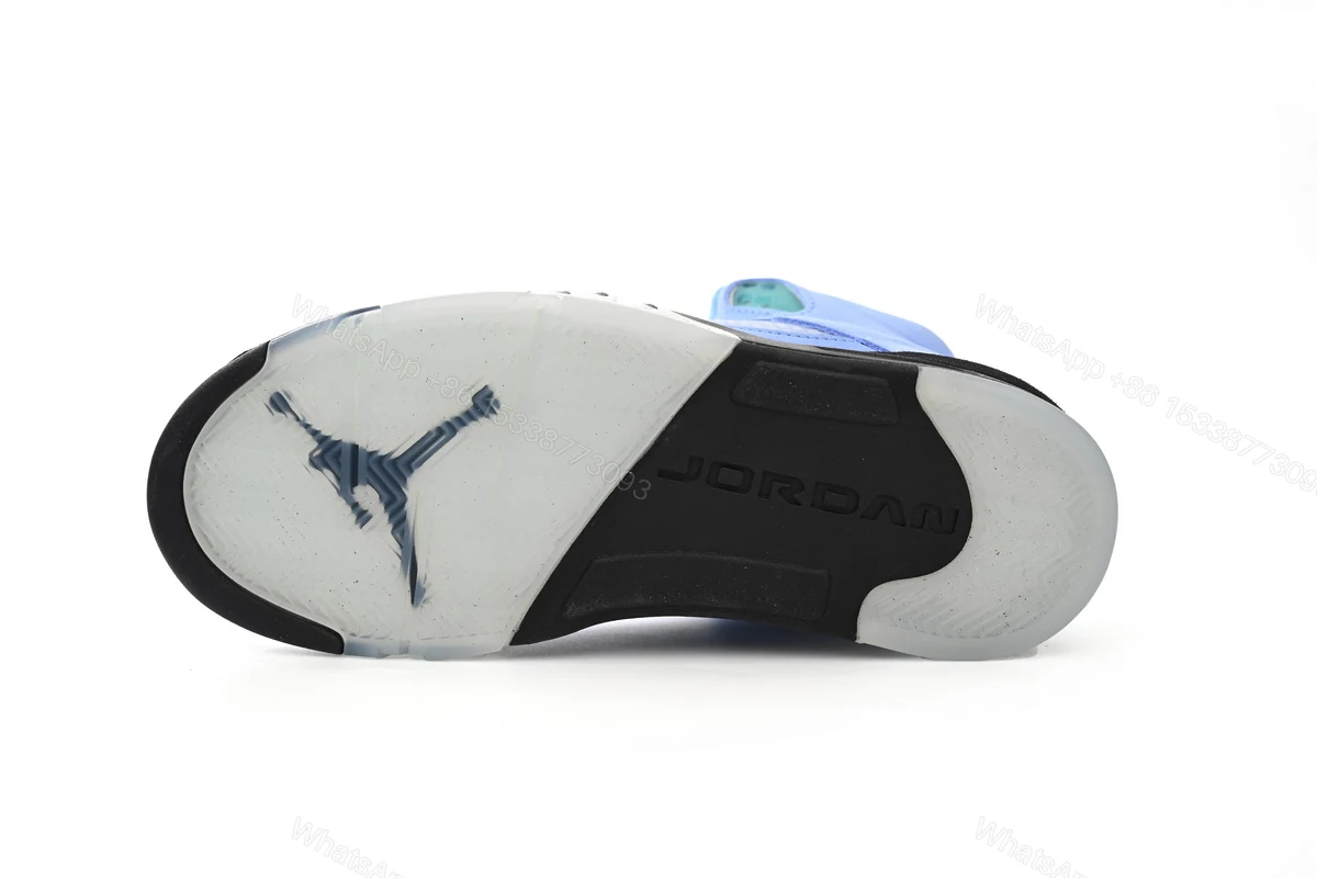 View 3 of Air Jordan 5 Retro UNC University Blue DV1310-401