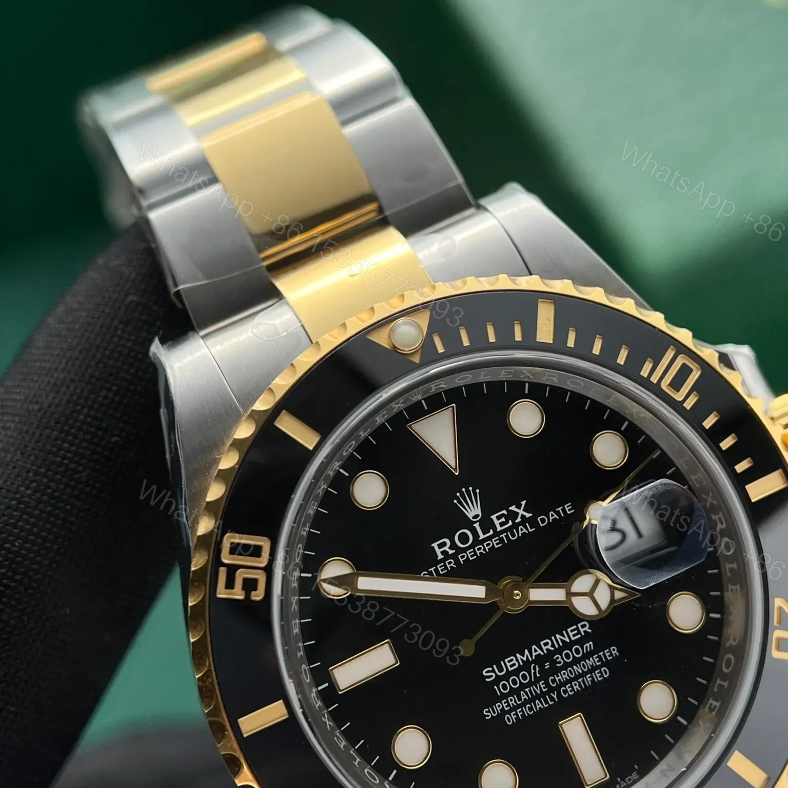 View 4 of Superclone Rolex Submariner Black Dial 126613LN