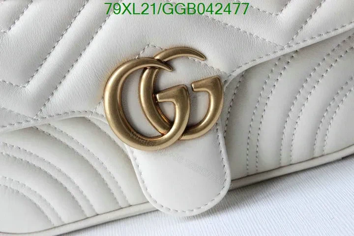 View 16 of Mini Gucci GG Marmont Bag in Red Matelassé Leather 768543