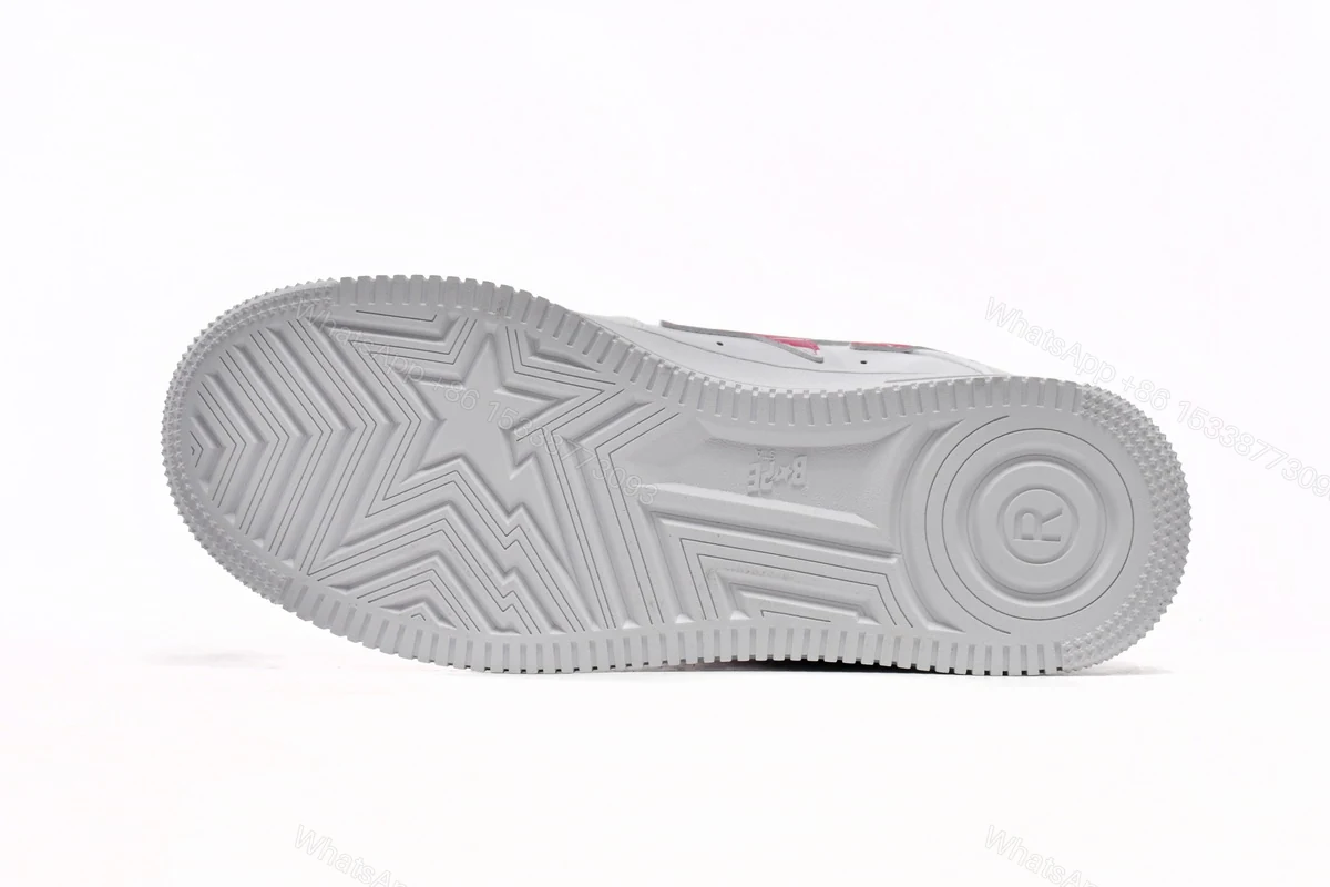 View 9 of Cheap Fake Bape Sta Low White Red Camouflage 1H20-191-045(BapeSta)
