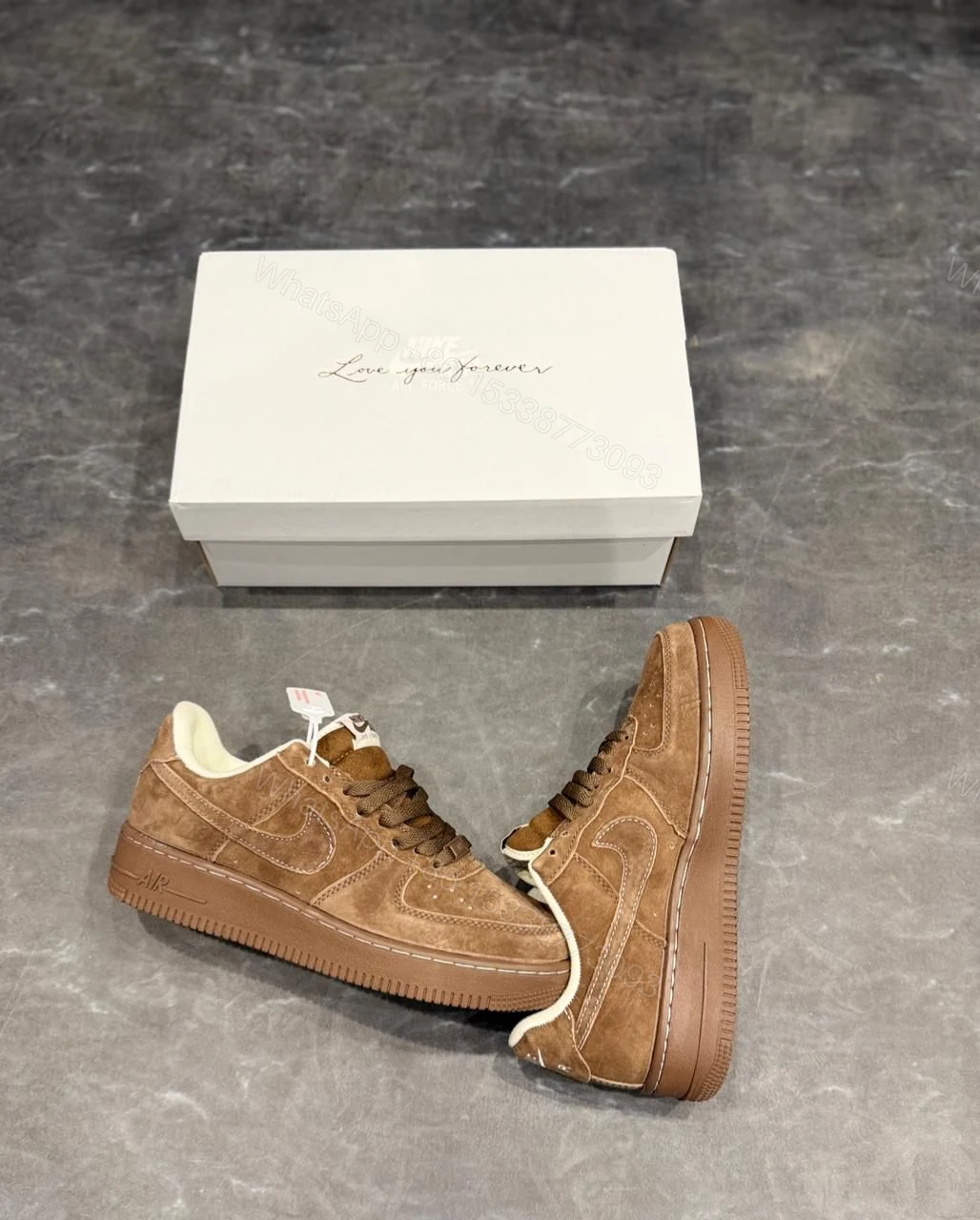 View 3 of First Copy Nike Airforce 1 Cacao Wow