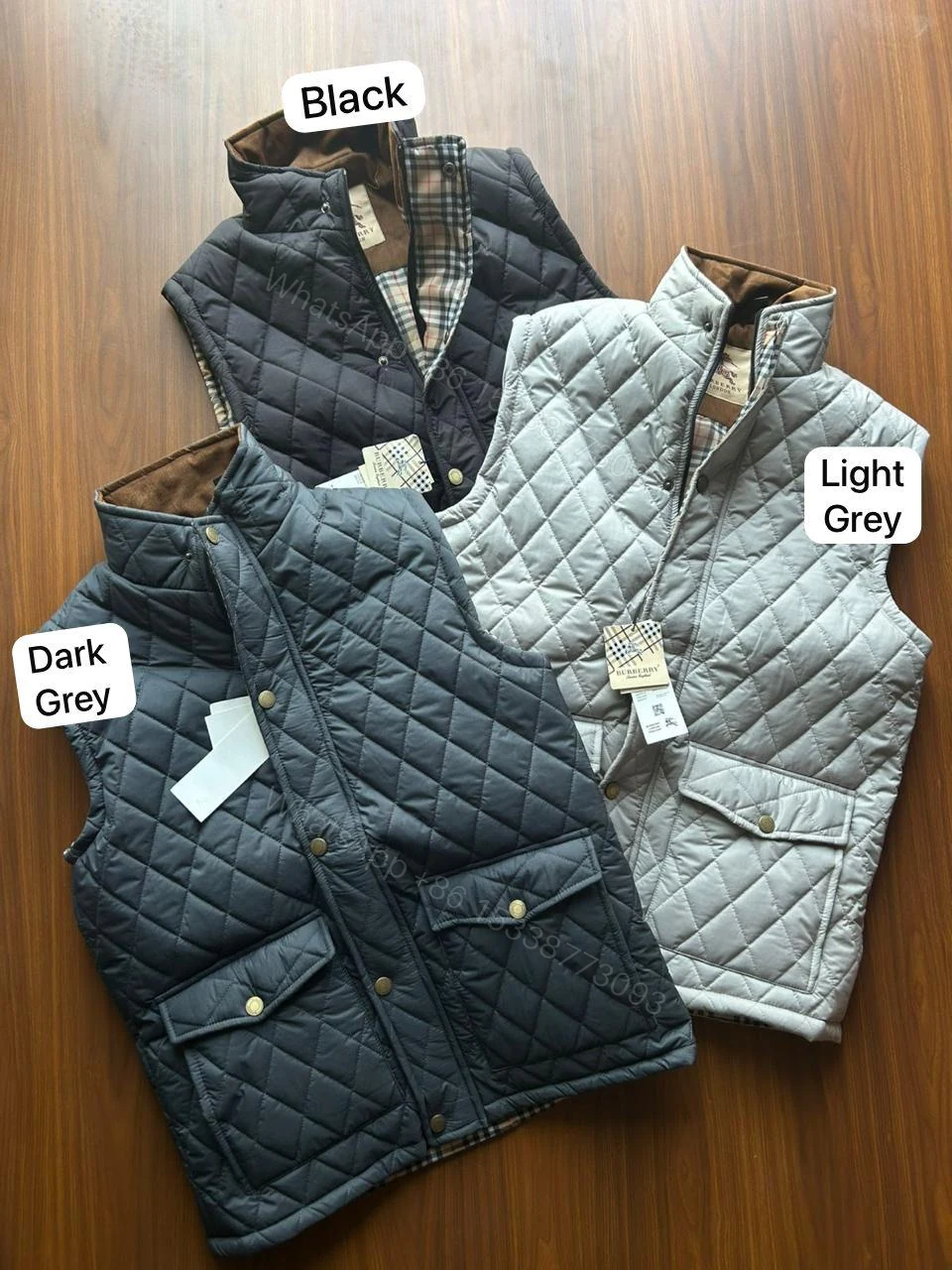 FIRST COPY BURBERRY BARFI CUT HALF JACKET — view 1