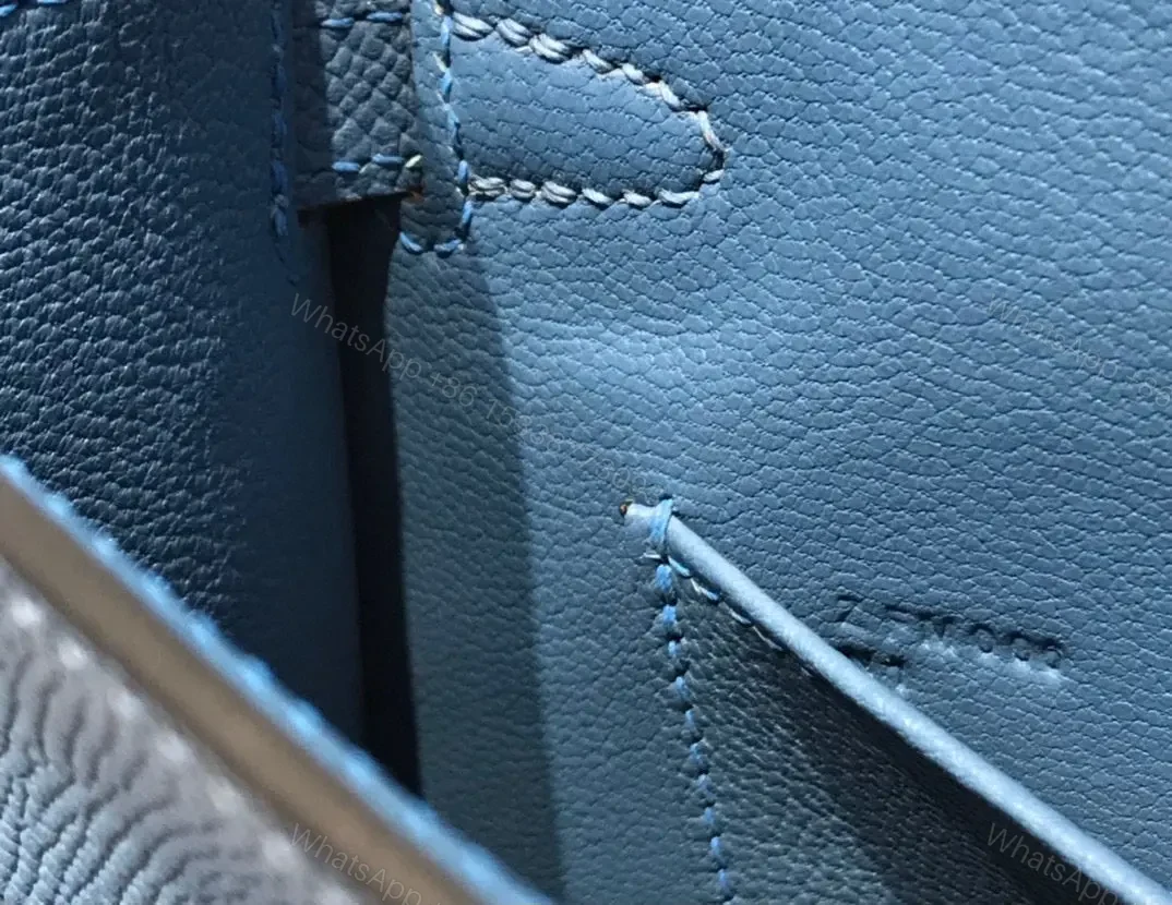 View 8 of HN MINI 20 BLUE EPSOM GOLD HARDWARE
