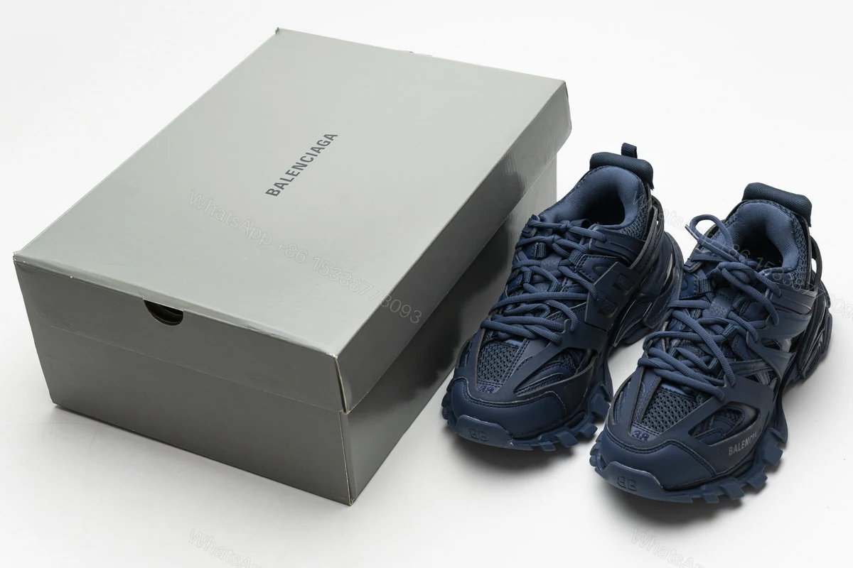 Balenciaga Track LED Dark Navy 542436 W2LA1 4107 — view 2