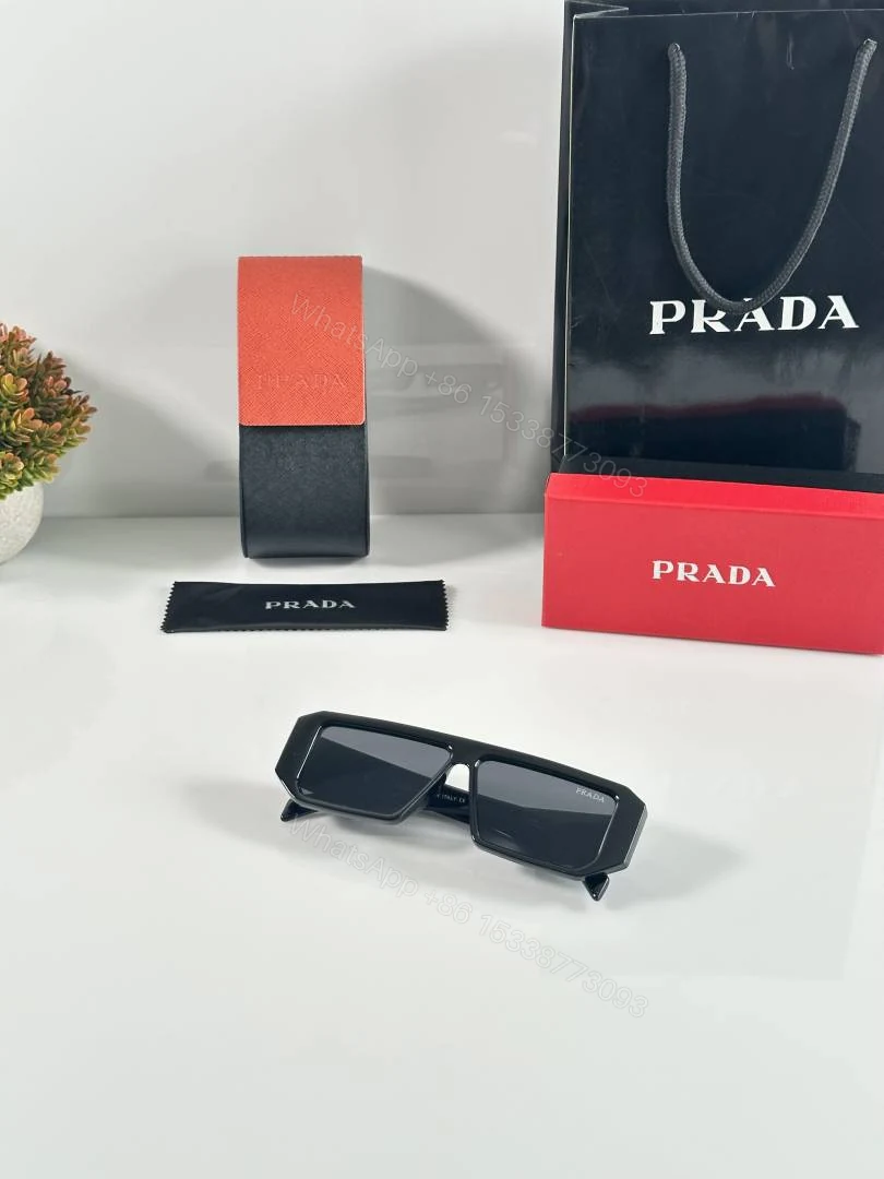 View 4 of First Copy Prada132 Black Sunglasses
