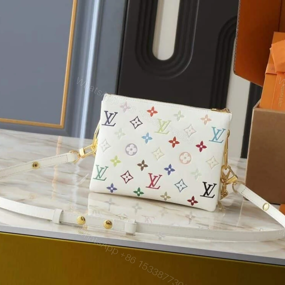 View 3 of Louis Vuitton X Murakami Coussin PM Monogram Multicolor 20Cm M13233