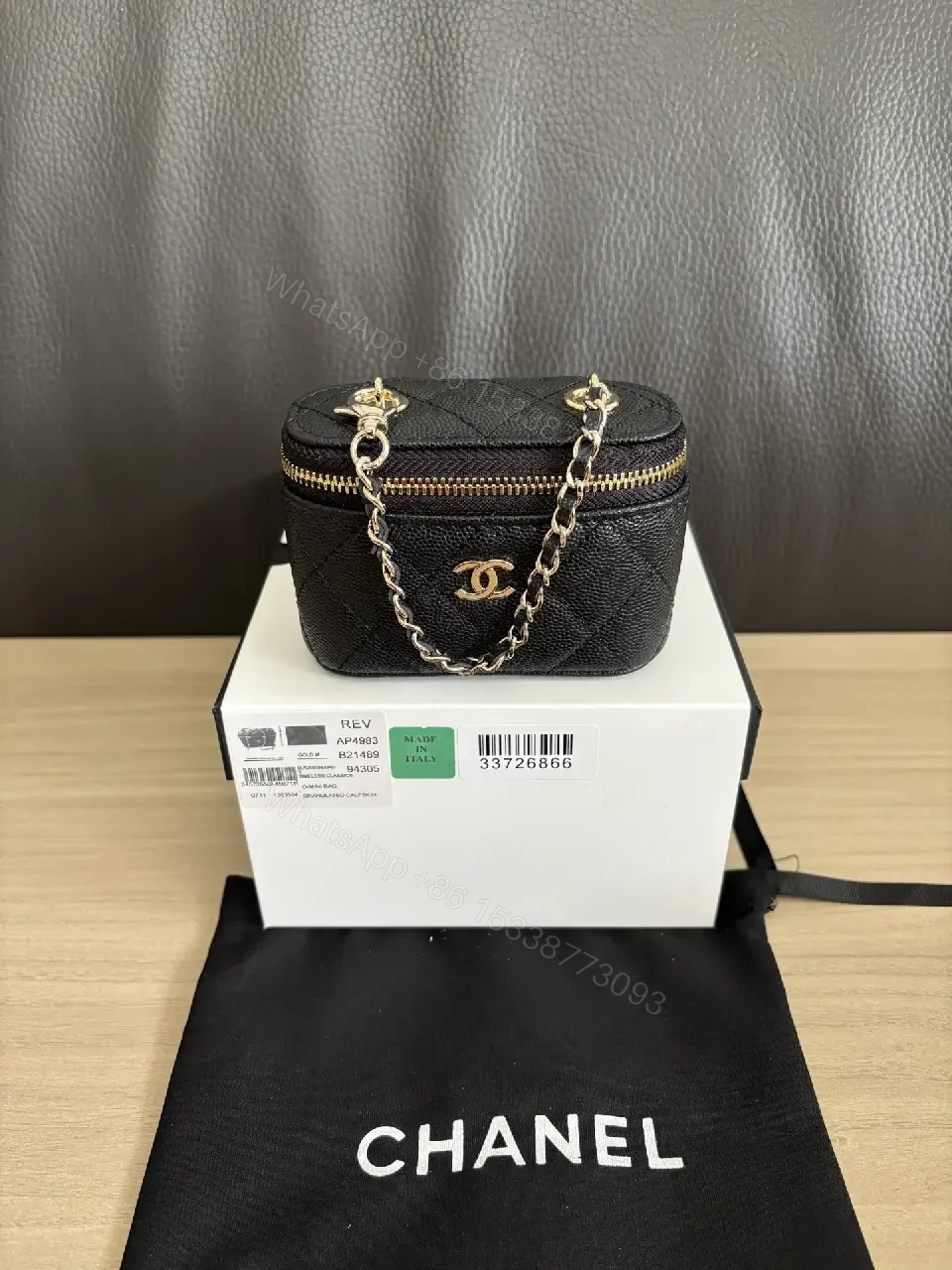 Compact Quilted Chain-Linked Flap Bag: Luxe Mini Crossbody — view 1
