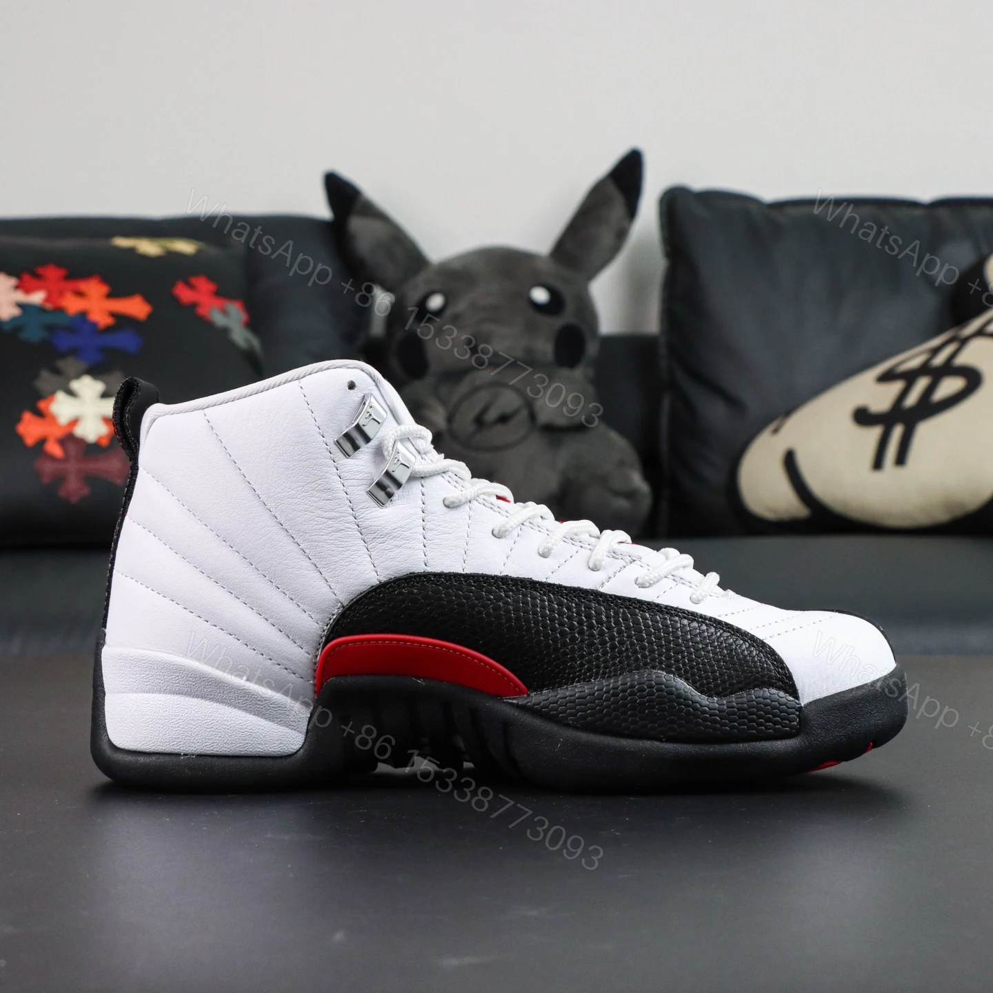 View 2 of Air Jordan 12 “Taxi Flip” Reps