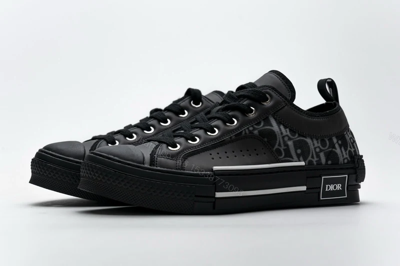 View 3 of Dior B23 HT Oblique Transparency Low H565 Black